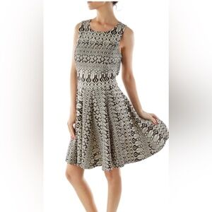 CYNTHIA Rowley Tribal Print dress.  Size Small